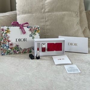 DIOR - New Rouge Dior 999 Satin, Rouge 999 Nail